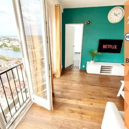 Ciel De Paris : Vue Tour Eiffel Leilighet Choisy-le-Roi Eksteriør bilde