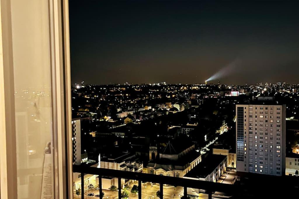 Ciel De Paris : Vue Tour Eiffel Leilighet Choisy-le-Roi Eksteriør bilde